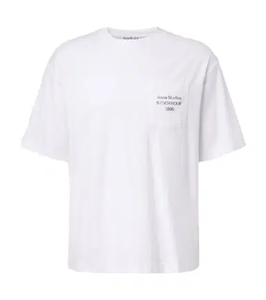 Acne Studios Logo cotton and hemp jersey T-shirt | Thumbnail 1