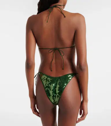 Oséree Oséree Marylin sequined bikini | Thumbnail 4