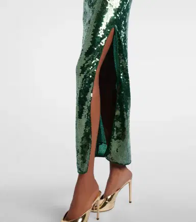 Oséree Oséree Marylin sequined maxi dress | Thumbnail 4