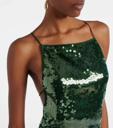 Oséree Oséree Marylin sequined maxi dress | Thumbnail 6