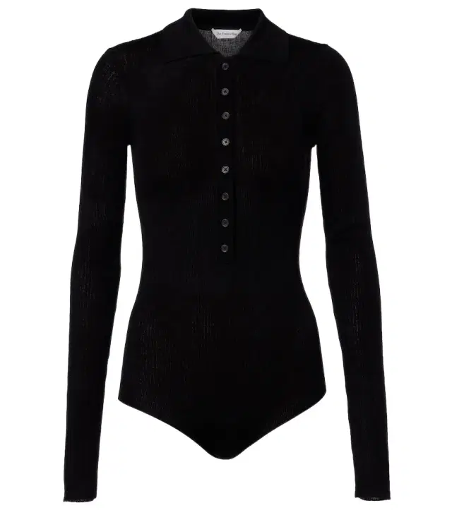 Solana wool, silk, and cashmere bodysuit