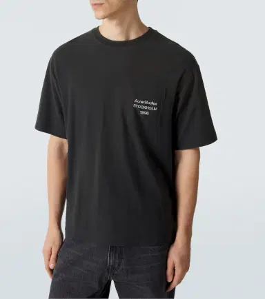 Acne Studios Cotton and hemp T-shirt | Thumbnail 3 Acne Studios Cotton and hemp T-shirt | Thumbnail 3
