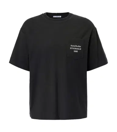 Acne Studios Cotton and hemp T-shirt | Thumbnail 1 Acne Studios Cotton and hemp T-shirt | Thumbnail 1