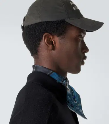 Acne Studios Embroidered logo cotton baseball cap | Thumbnail 4