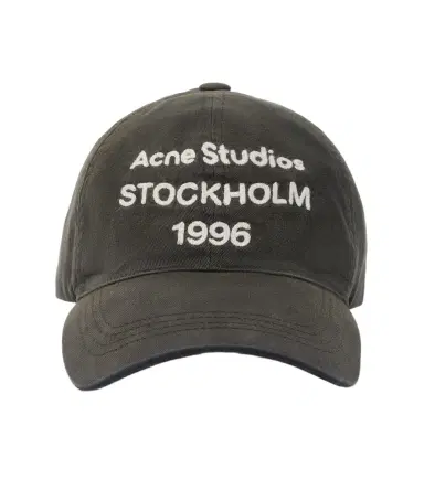 Acne Studios Embroidered logo cotton baseball cap | Thumbnail 1