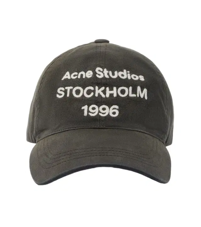 Acne Studios Embroidered logo cotton baseball cap