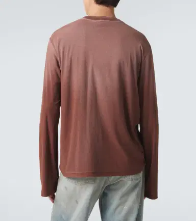 Acne Studios Logo cotton and hemp T-shirt | Thumbnail 4