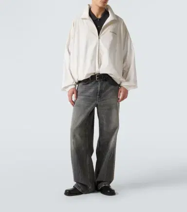 Acne Studios Logo cotton poplin bomber jacket | Thumbnail 6 Acne Studios Logo cotton poplin bomber jacket | Thumbnail 6