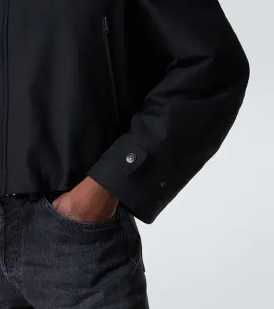Acne Studios Cotton twill blouson jacket | Thumbnail 3