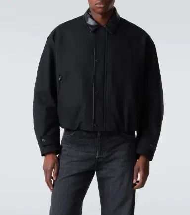 Acne Studios Cotton twill blouson jacket | Thumbnail 6