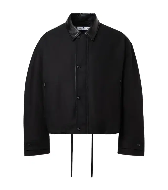Cotton twill blouson jacket