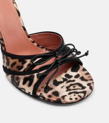 Amina Muaddi Eleonora leopard-print mules | Thumbnail 4 Amina Muaddi Eleonora leopard-print mules | Thumbnail 4
