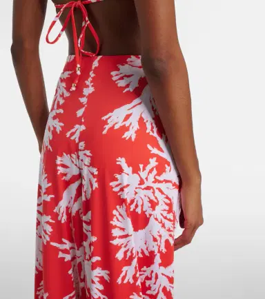 Alexandra Miro Cleo printed jersey palazzo pants | Thumbnail 4 Alexandra Miro Cleo printed jersey palazzo pants | Thumbnail 4