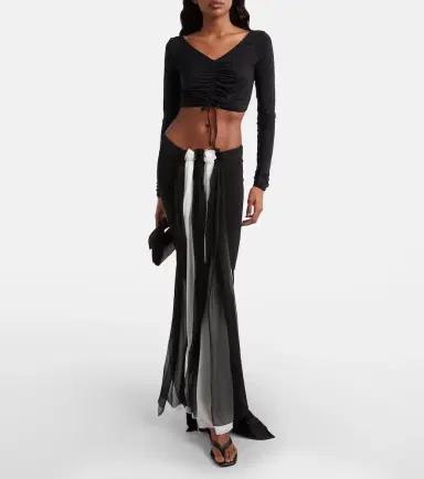 Nensi Dojaka Carnation maxi skirt | Thumbnail 2
