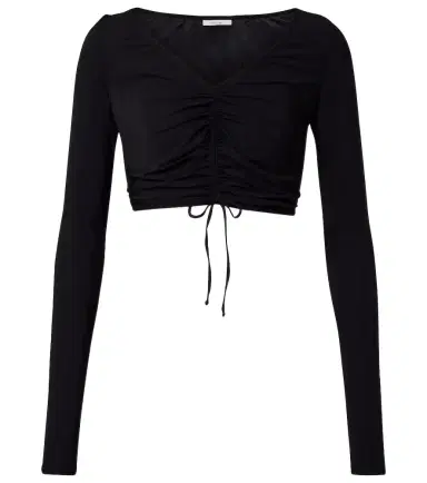 Nensi Dojaka Ruched crop top | Thumbnail 1 Nensi Dojaka Ruched crop top | Thumbnail 1