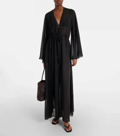 Alexandra Miro Betty sheer kaftan | Thumbnail 5
