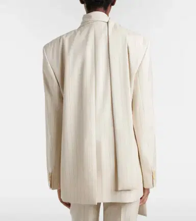 Acne Studios Pinstripe wool blazer | Thumbnail 6 Acne Studios Pinstripe wool blazer | Thumbnail 6