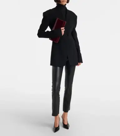 Wolford Edie coated cropped slim pants | Thumbnail 2