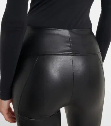 Wolford Edie coated cropped slim pants | Thumbnail 6