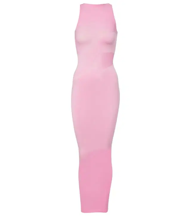 Shade paneled midi dress