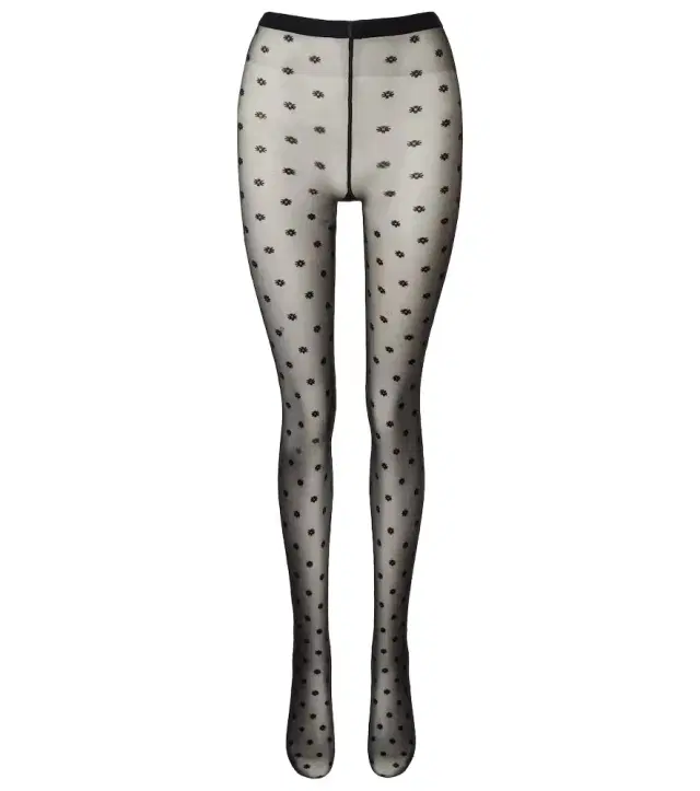 Wolford Daisy floral sheer tights