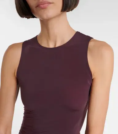 Wolford Ruched sheer midi dress | Thumbnail 5