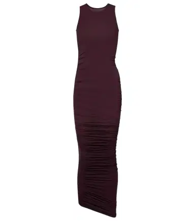 Wolford Ruched sheer midi dress | Thumbnail 1