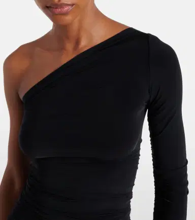 Wolford Draped semi-sheer bodysuit | Thumbnail 3