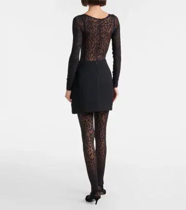Wolford Sweet Dots polka-dot sheer catsuit | Thumbnail 3