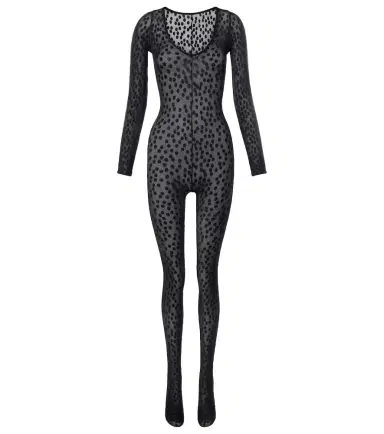 Wolford Sweet Dots polka-dot sheer catsuit | Thumbnail 1