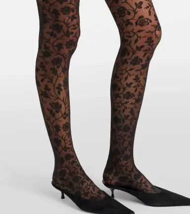Wolford 20 floral tights | Thumbnail 4 Wolford 20 floral tights | Thumbnail 4