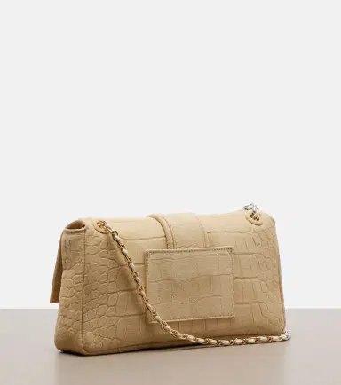 Jacquemus Bambino Chaîne suede shoulder bag | Thumbnail 3 Jacquemus Bambino Chaîne suede shoulder bag | Thumbnail 3