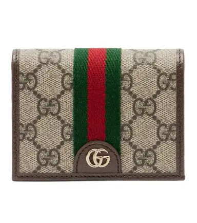 Gucci Ophidia Small GG leather-trimmed wallet | Thumbnail 1 Gucci Ophidia Small GG leather-trimmed wallet | Thumbnail 1