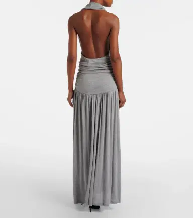 Aya Muse Viona draped maxi skirt | Thumbnail 5