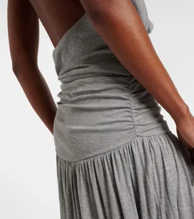 Aya Muse Viona draped maxi skirt | Thumbnail 6
