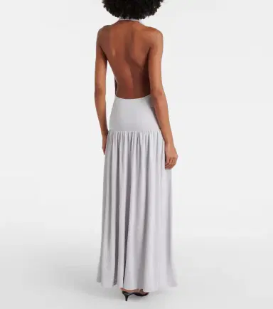 Aya Muse Spoe halterneck maxi dress | Thumbnail 3