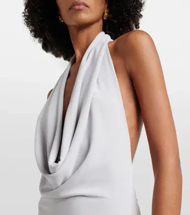 Aya Muse Spoe halterneck maxi dress | Thumbnail 4