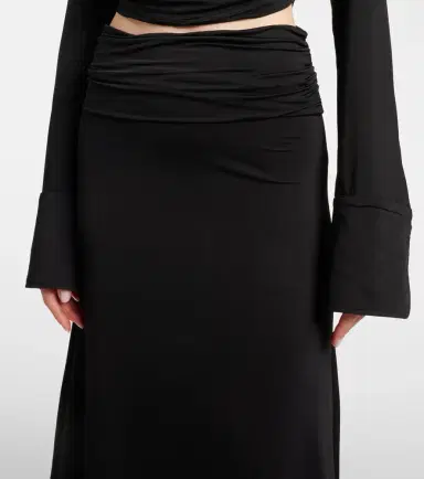 Aya Muse Freya draped maxi skirt | Thumbnail 3