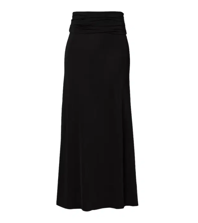 Freya draped maxi skirt