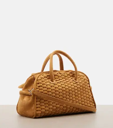 Jacquemus Turismo Small woven suede bowling bag | Thumbnail 4 Jacquemus Turismo Small woven suede bowling bag | Thumbnail 4