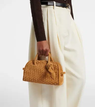 Jacquemus Turismo Small woven suede bowling bag | Thumbnail 7 Jacquemus Turismo Small woven suede bowling bag | Thumbnail 7