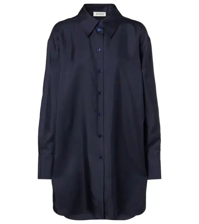 Róhe Oversized silk shirt