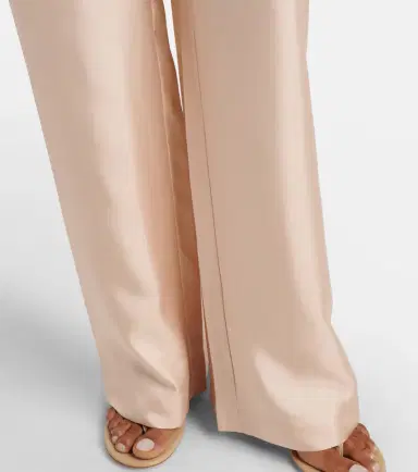 RÓHE Róhe Silk twill wide-leg pants | Thumbnail 4