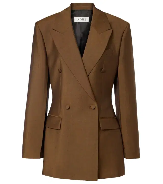 Rohe Róhe Virgin wool and mohair blazer