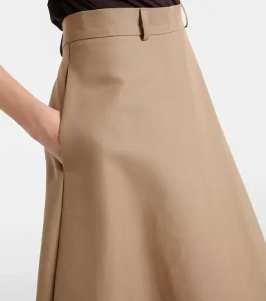 RÓHE Róhe Cotton midi skirt | Thumbnail 4 RÓHE Róhe Cotton midi skirt | Thumbnail 4