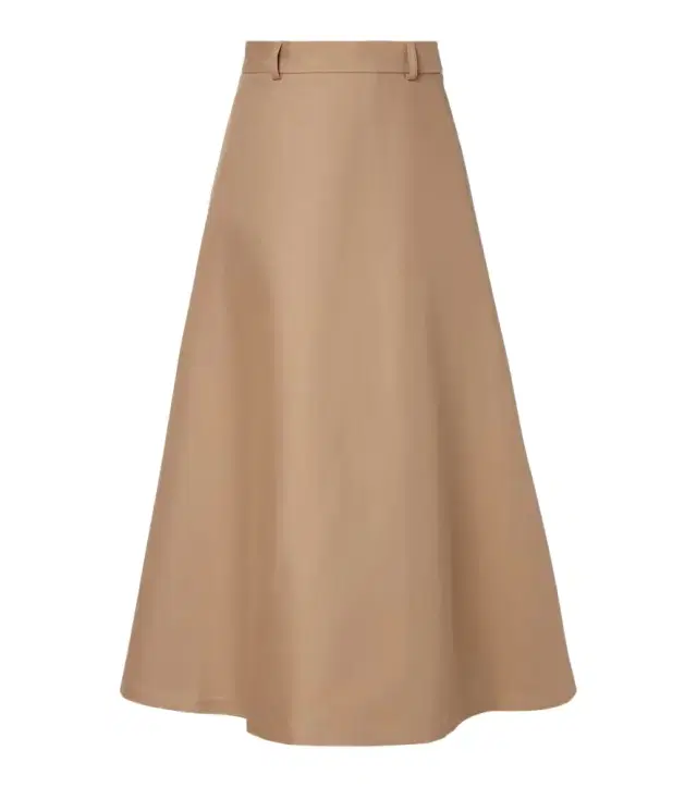 Róhe Cotton midi skirt