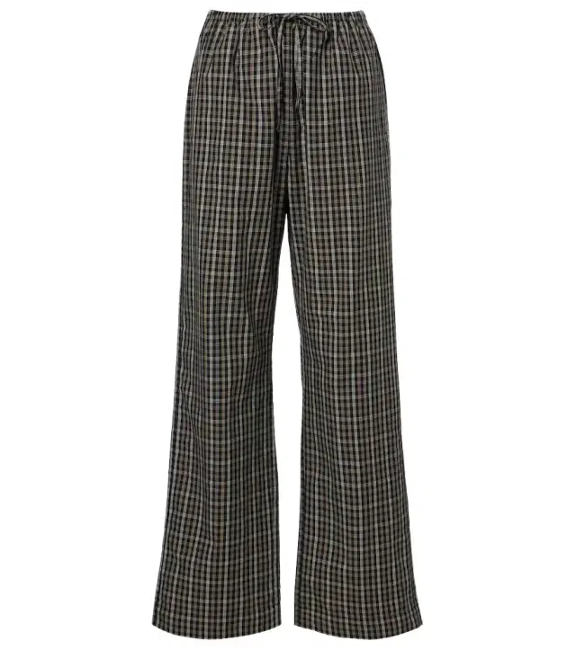Rohe Róhe Checked cotton wide-leg pants