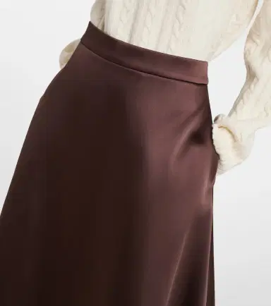 Rohe Róhe Satin midi skirt | Thumbnail 2