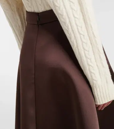 Rohe Róhe Satin midi skirt | Thumbnail 4