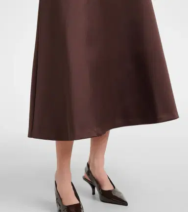 Rohe Róhe Satin midi skirt | Thumbnail 5